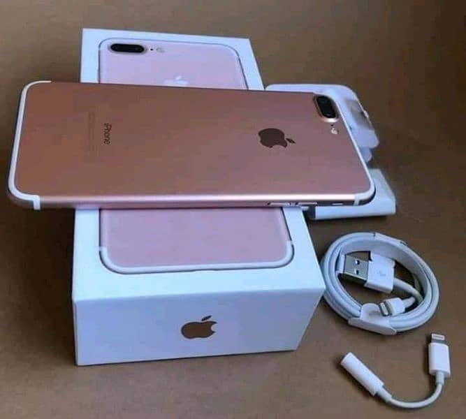 iPhone 7 plus 128/gb with box My WhatsApp number 0326/7720513 0