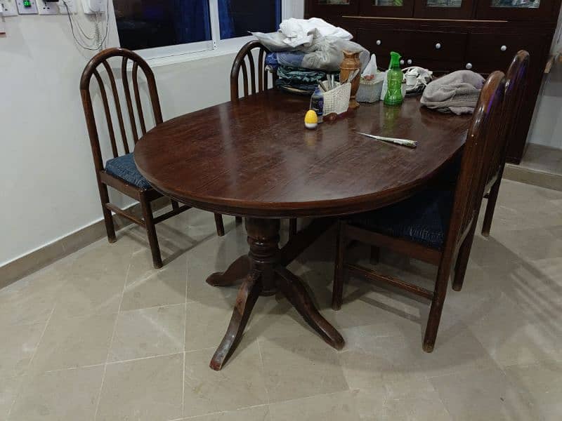 Dining table made of Solid wood 3