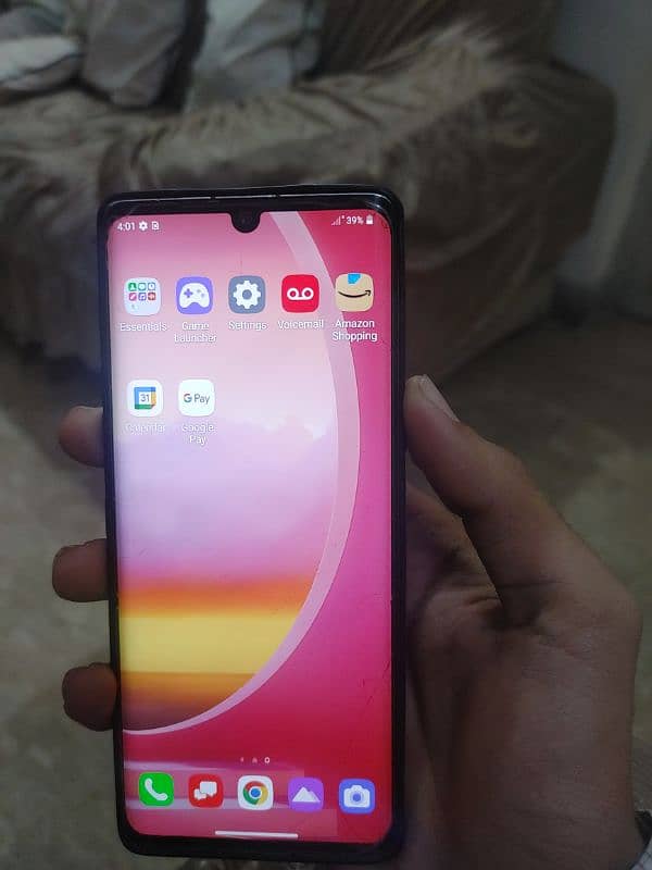 Lg velvet 5g 8/128 . snapdragon processor. finger in display 0