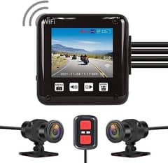 VSYSTO Motorcycle Dash Camera, WiFi 2 Inch Screen bike camera