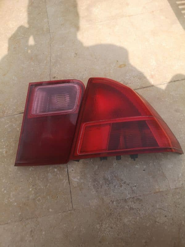 Genuine back lights Honda civic 1