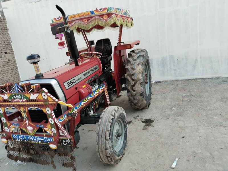 MF 260 turbo tractor model 2023 genuine 300 ghanta Chala hua 1