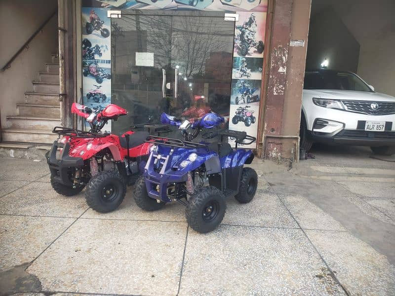 125cc New Stock Atv Quad 4 Wheel Bikes Delivery In All Pakistan 3