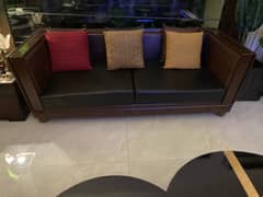 5 Seater Leather Sofa for Sale