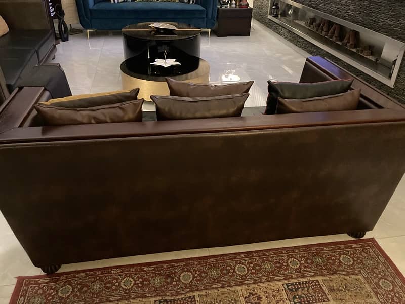 5 Seater Leather Sofa for Sale 2