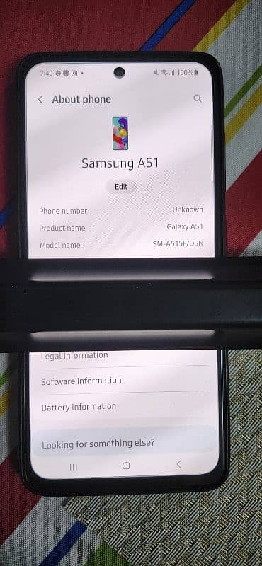 samsung a51, panel changed but perfect in daily use. one hand use. 1