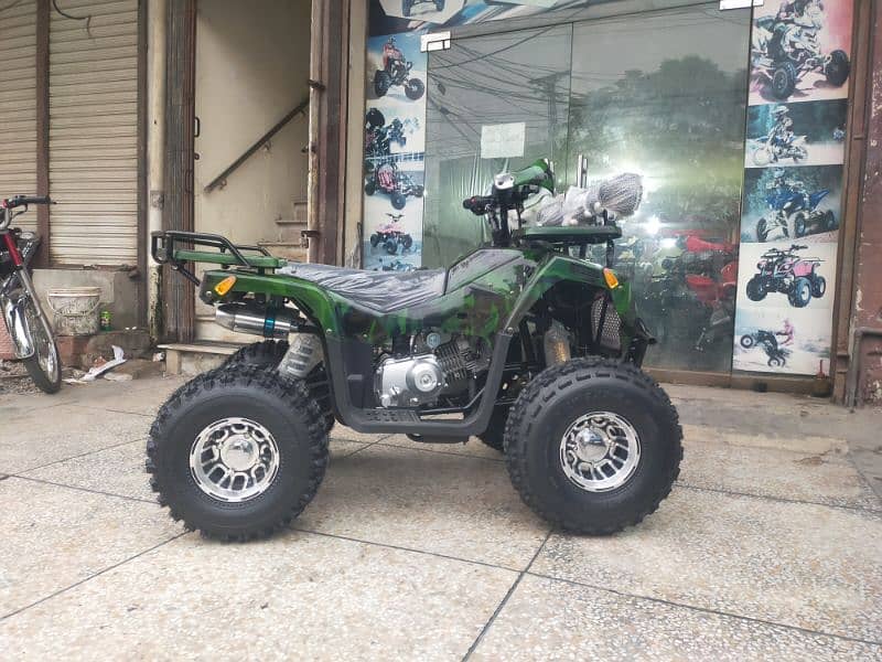 Zero Metre 150cc Sports Allowy Rims Atv Quad Bikes Delivery In All Pak 1