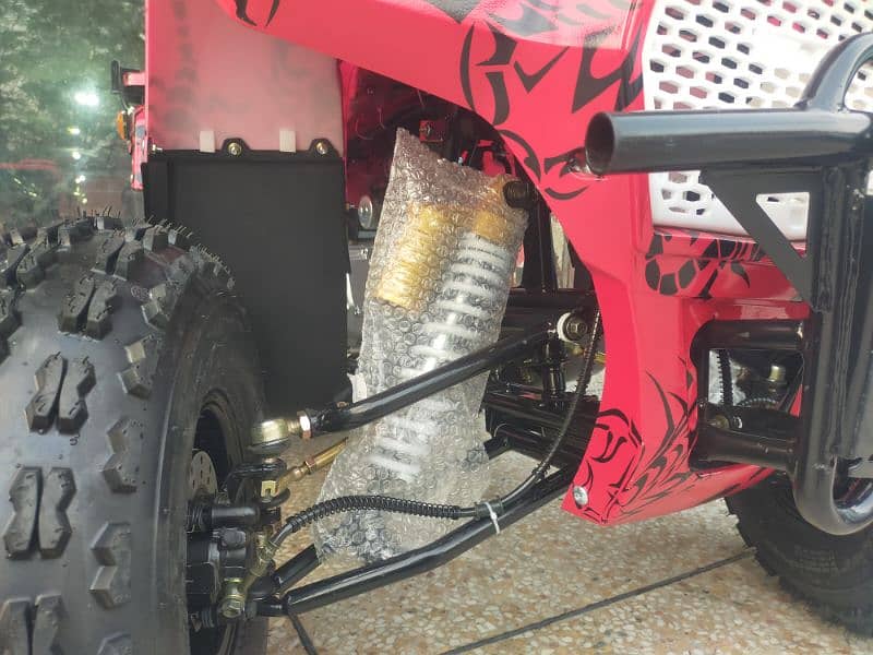 Zero Metre 150cc Sports Allowy Rims Atv Quad Bikes Delivery In All Pak 5