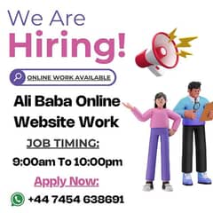 online work available