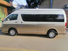 Rent A Car, Hiace Grand Cabin Lahore ,Travel, Events, Weddings, Tour