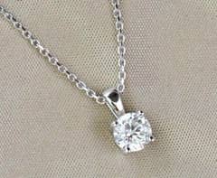 New Chandi Moissanite Diamond Pendent