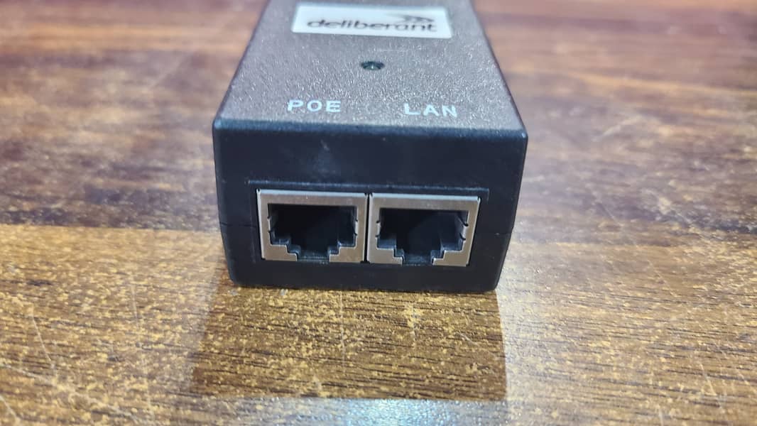 24V 0.5A PoE 12W Carrier Power Over Ethernet PoE Adapter Branded Used 8