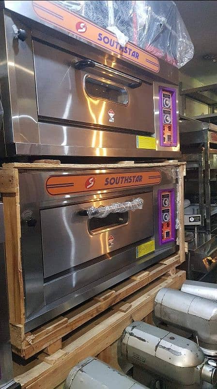 Pizza Deck Oven South star Dough Mixer Panini grill Fast food Setup 10