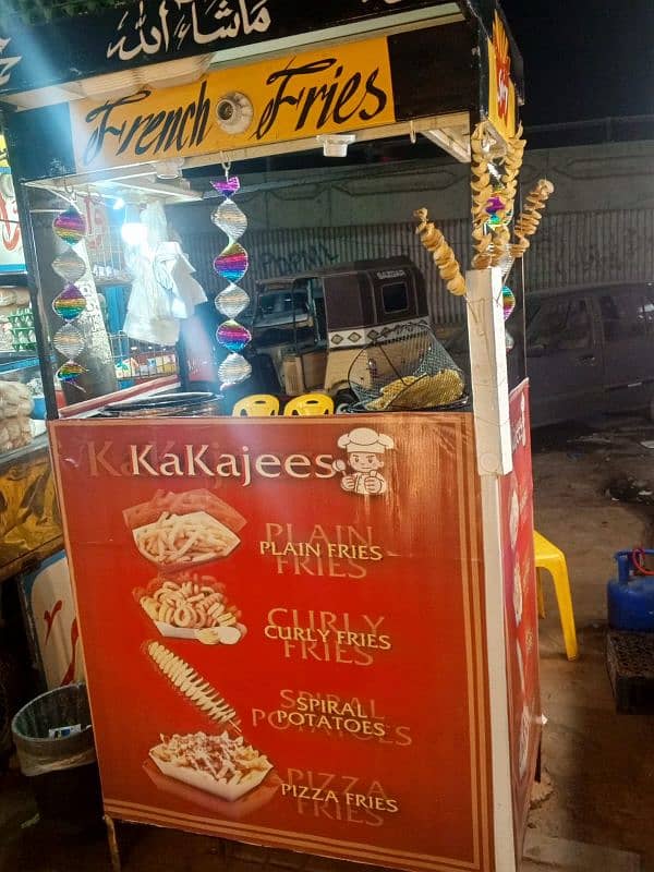 fries stall name kakajees at Johar moor block 20 2