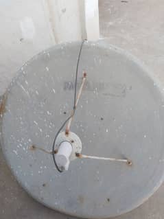 Dish with Lnb and reciever +remotes