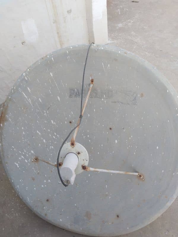 Dish with Lnb and reciever +remotes 0