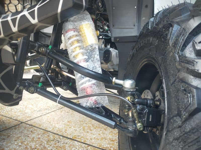 250cc Black Bull Automatic Atv Quad 4 Wheel Bikes Delivery In All Pak 8