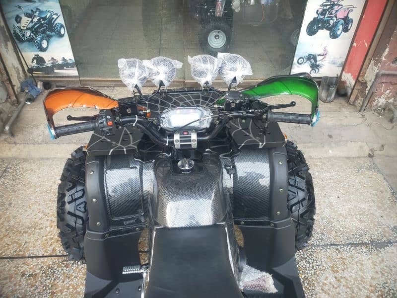 250cc Black Bull Automatic Atv Quad 4 Wheel Bikes Delivery In All Pak 9