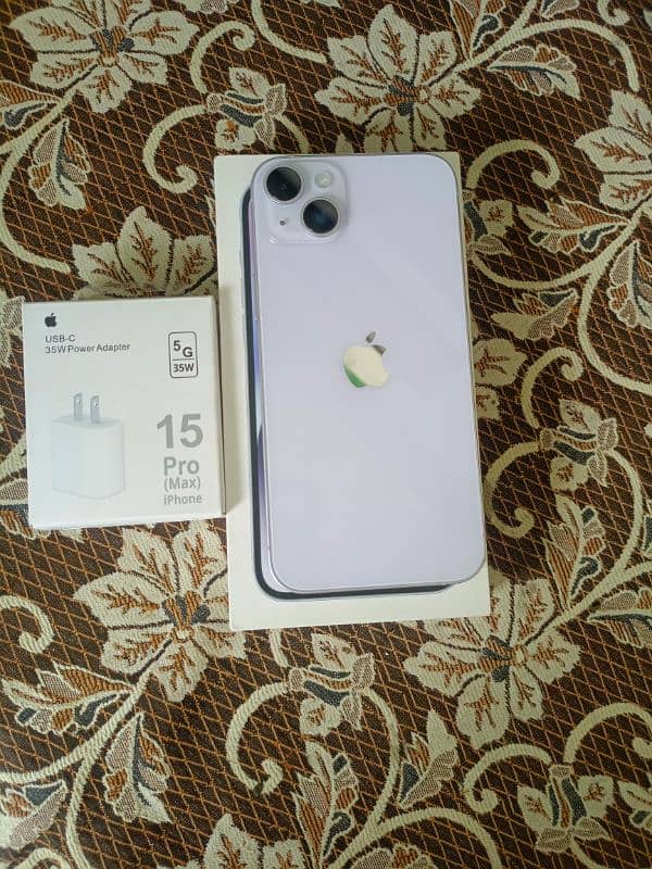 iphone 14 plus non pta all ok good condition 10 by 10 health 97 boxsat 1