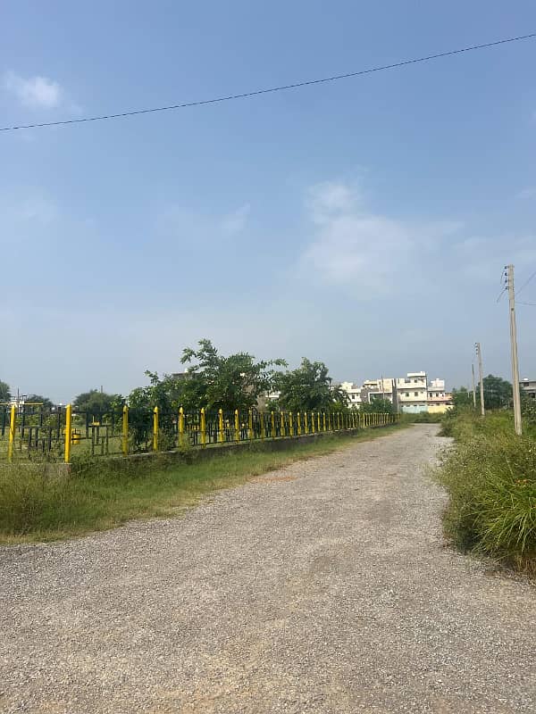 8 Marla Level Front open Plot Near to Markaz and Double Road For sale 11