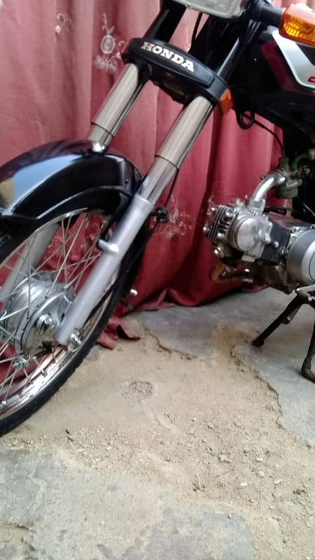 Honda CD 70 1977 model convert to 2025 3