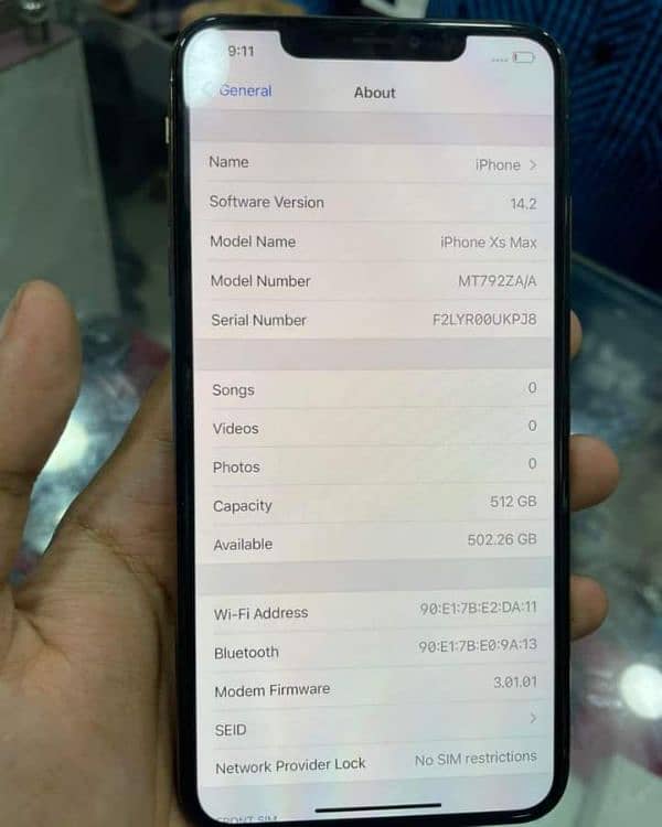 iPhone x Max 256 GBmy call WhatsApp 0323=18=23=227 1