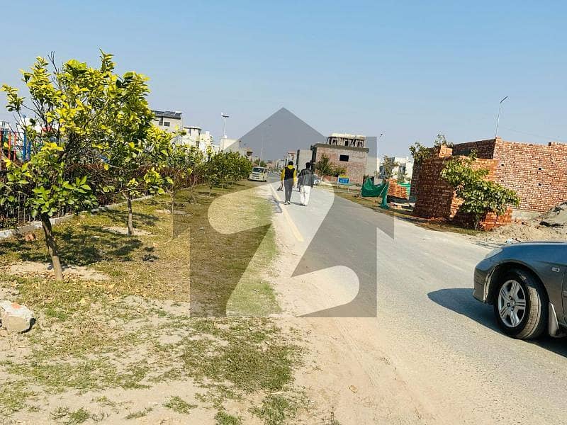 5 Marla Corner Plot For Sale In Diamond Block With Half Possession Paid Near to Main Boulevard and Park In Park View City Lahore. 5