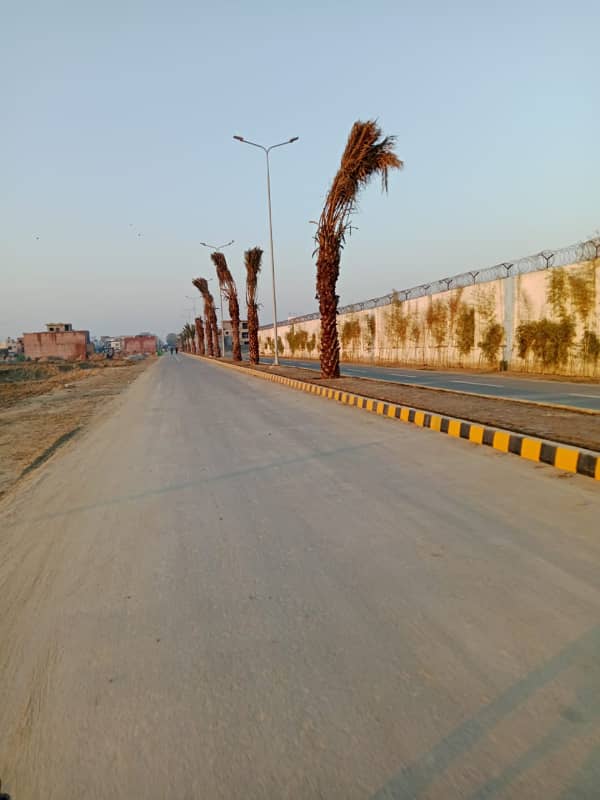 5 Marla Full Possession Paid And Transfer Free, Plot For Sale In Crystal Block Near 2nd Entrance, Main Boulevard and Park In Park View City Lahore 2