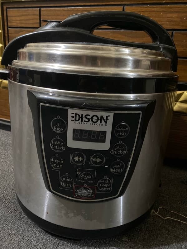 Edison electric cooker 2