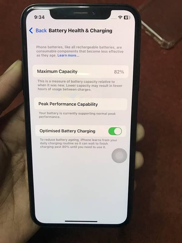 I phone xs (64gb) 82 battery health totally original 3u tool report 98 8