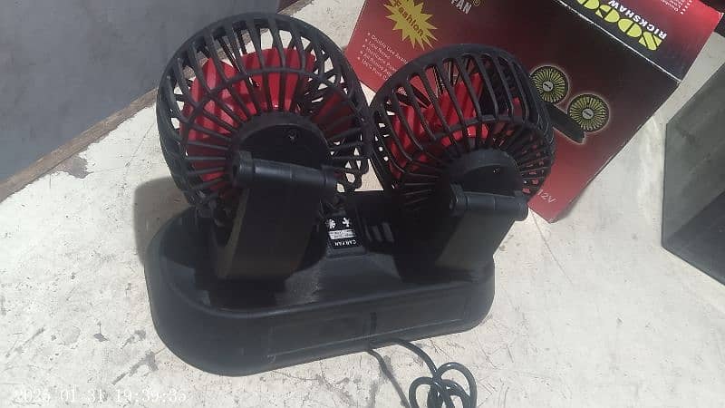 car fan only box open new condition only series buyers contact 4