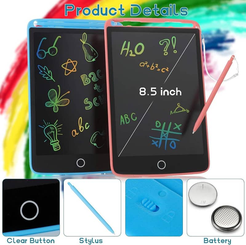 Plastic LCD Writing Tablet 1