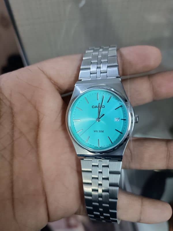 original Casio mtp b145  in Tiffany colour 3