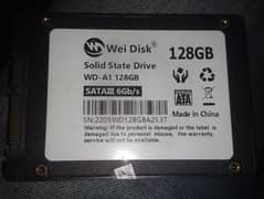 2 wei disk SSD all okay