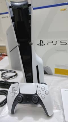 Ps5 Slim 1Tb Disk Edition 2 Controller With Complete Box