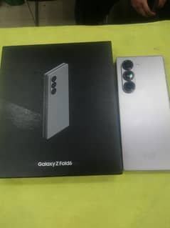 Samsung galaxy ZFold 6 silver Nonpta 256gb DS complete box