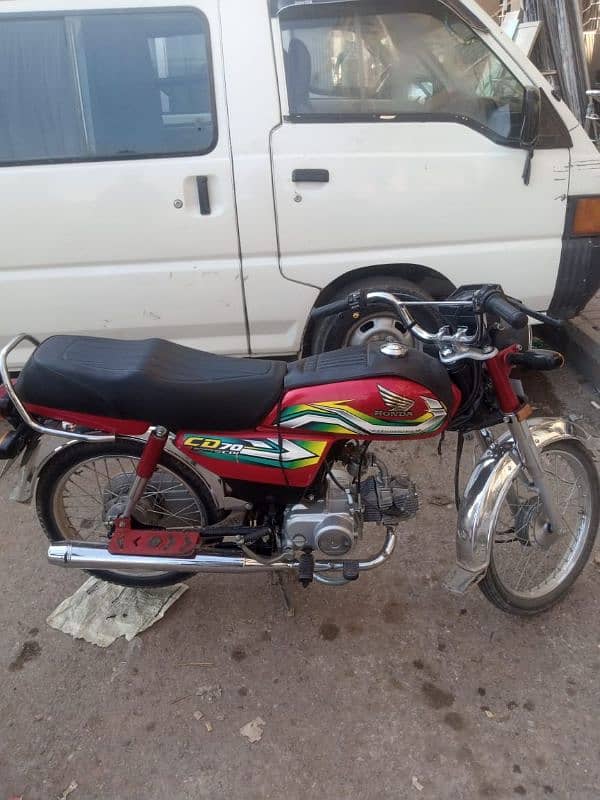 HONDA CD 70 2023 MODEL 0