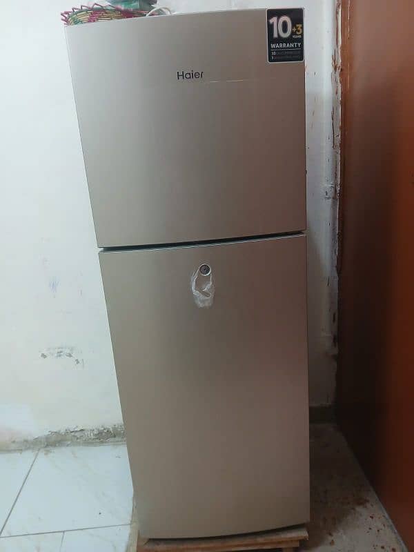 Haier 14 cubic new refrigerator for sale gulistan e johar block 15 0