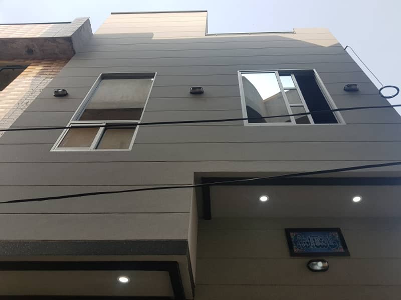 1.5 Marla Brand New Corner House For Sale Nishtar Colony 2