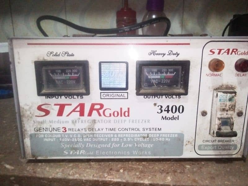 stabilizer 3400 watt 0