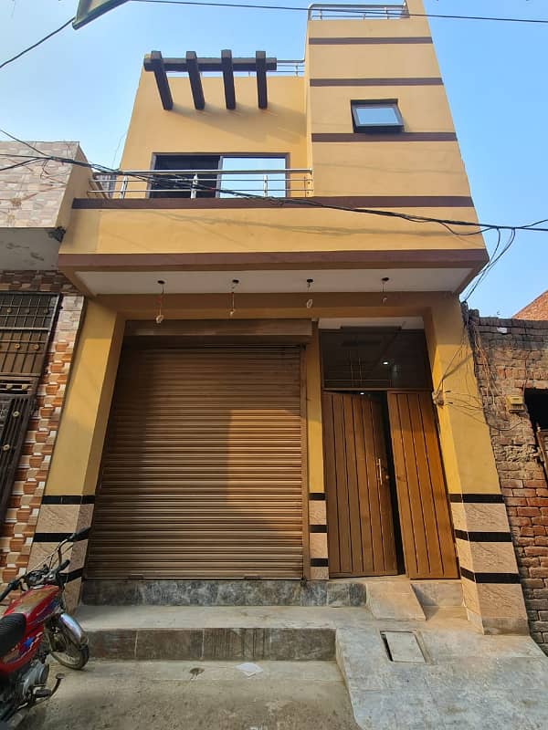 3 Marla Semi Commercial House Ideal Location Bank Stop Ashiyana Road 0