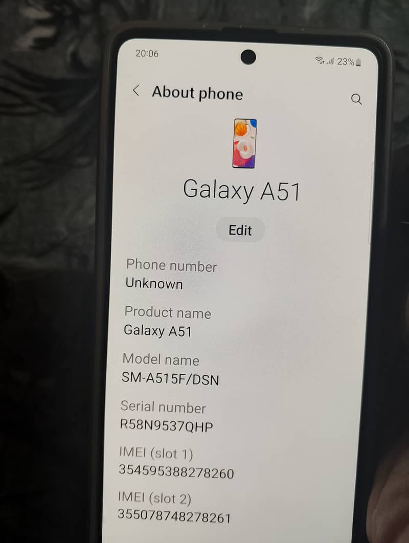 Samsung Mobile A51 2