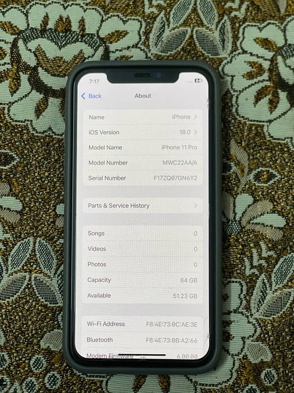 Iphone 11 pro 64 GB All ok working 82 battery health 6