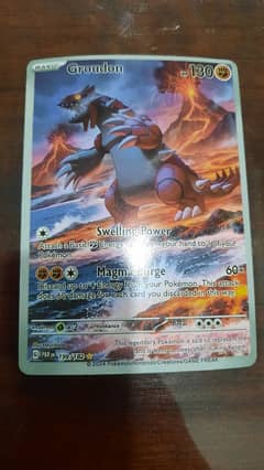 pokemon card Groudon 199/182