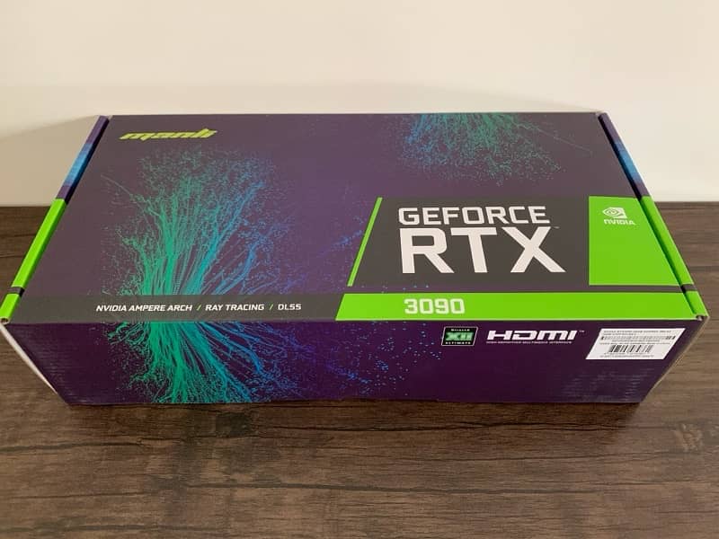 MANLI GEFORCE NVIDIA RTX 3090 24GB GDDR6X GRAPHIC CARD FOR SALE 0