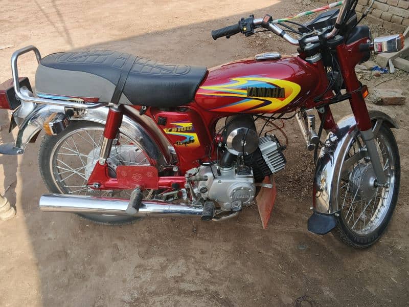 Yamaha 100cc euro 2 stroke 3