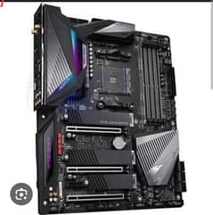 Gigabyte X570 Arous Master with box and all accessories