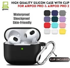 High Quality AirPods Case With Clips Airbuds