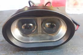 HIGH BEAM FOCUS LED LIGHT FOR MOTORCYCLE - LOW COST!