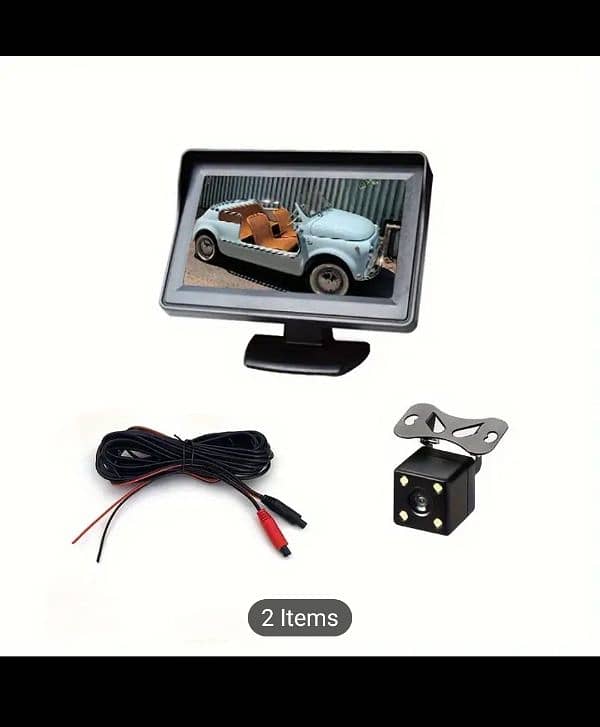 car LCD and rear view camera 0